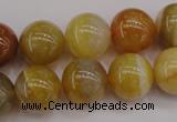 CAG4325 15.5 inches 14mm round botswana agate gemstone beads