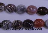 CAG4451 15.5 inches 10*12mm oval botswana agate beads wholesale