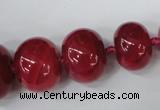 CAG5423 8*12mm – 20*30mm rondelle dragon veins agate beads