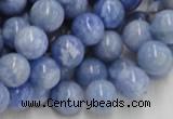 CAG554 16 inches 12mm round blue agate gemstone beads wholesale