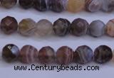 CAG5960 15.5 inches 6mm faceted round botswana agate beads wholesale