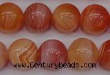 CAG6343 15 inches 10mm round red botswana agate beads wholesale