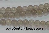 CAG6531 15.5 inches 4mm round Brazilian grey agate beads