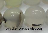 CAG6766 15 inches 18mm round Montana agate beads wholesale