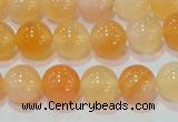 CAG7132 15.5 inches 8mm round red agate gemstone beads