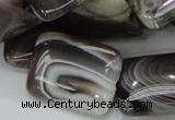 CAG741 15.5 inches 18*24mm rectangle botswana agate beads wholesale