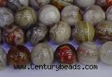 CAG9112 15.5 inches 8mm round Mexican crazy lace agate beads