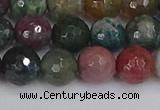 CAG9832 15.5 inches 8mm faceted round Indian agate beads