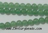 CAJ401 15.5 inches 6mm round green aventurine beads wholesale