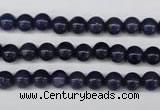 CAJ551 15.5 inches 6mm round blue aventurine beads wholesale