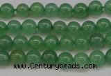 CAJ601 15.5 inches 6mm round A grade green aventurine beads
