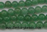 CAJ612 15.5 inches 8mm round AA grade green aventurine beads