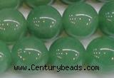 CAJ617 15.5 inches 18mm round AA grade green aventurine beads