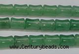 CAJ658 15.5 inches 8*10mm bone green aventurine beads