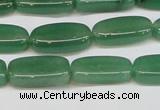 CAJ674 15.5 inches 6*9*20mm freeform green aventurine beads