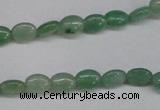 CAJ676 15.5 inches 5*8mm oval green aventurine beads