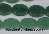 CAJ680 15.5 inches 13*18mm oval green aventurine beads