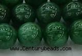 CAJ725 15.5 inches 14mm round green aventurine beads wholesale