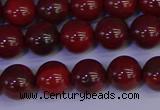 CAJ752 15.5 inches 8mm round apple jasper beads wholesale