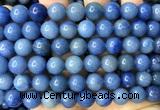CAJ889 15 inches 10mm round blue aventurine jade beads wholesale