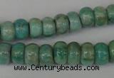 CAM1010 15.5 inches 4*7mm rondelle natural Russian amazonite beads