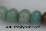 CAM104 15.5 inches 13*18mm rondelle amazonite gemstone beads