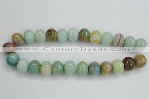 CAM105 15.5 inches 16*20mm rondelle amazonite gemstone beads