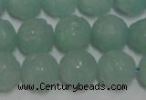 CAM1122 15.5 inches 8mm carved round amazonite beads wholesale