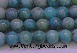 CAM1251 15.5 inches 6mm round natural Russian amazonite beads