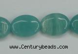 CAM148 15.5 inches 15*20mm oval amazonite gemstone beads wholesale