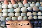 CAM1675 15.5 inches 8*10mm - 15*20mm nuggets amazonite beads