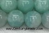 CAM1689 15.5 inches 12mm round natural amazonite beads wholesale