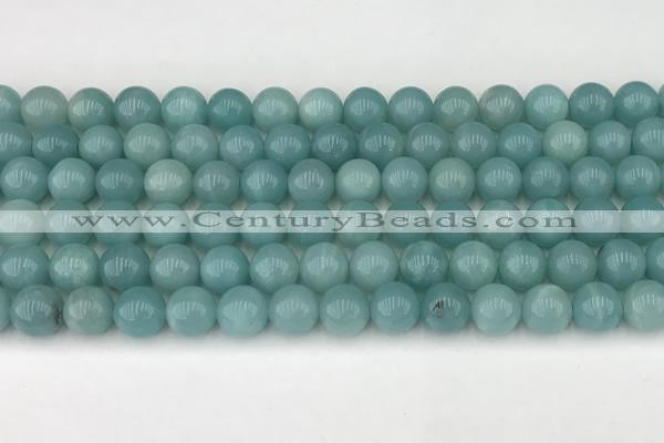 CAM1739 15.5 inches 8mm round amazonite gemstone beads