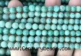 CAM1802 15 inches 6mm round amazonite gemstone beads wholesale