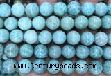 CAM1814 15 inches 12mm round amazonite gemstone beads