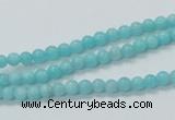 CAM315 15.5 inches 6mm round natural peru amazonite beads wholesale