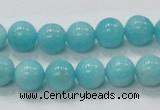 CAM316 15.5 inches 8mm round natural peru amazonite beads wholesale