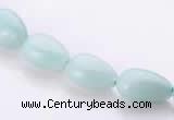 CAM45 8*12mm natural amazonite flat teardrop beads Wholesale