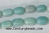 CAM608 15.5 inches 8*12mm nugget Chinese amazonite beads