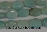 CAM621 15.5 inches 6*8mm oval Chinese amazonite gemstone beads