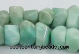 CAM640 15.5 inches 12*16mm - 15*20mm nuggets amazonite gemstone beads