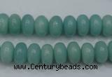 CAM910 15.5 inches 6*10mm rondelle amazonite gemstone beads wholesale