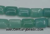 CAM932 15.5 inches 10*14mm rectangle amazonite gemstone beads