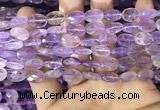 CAN235 15.5 inches 8*12mm faceted oval ametrine beads wholesale