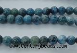 CAP301 15.5 inches 6mm round natural apatite gemstone beads