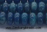 CAP371 15.5 inches 6*10mm rondelle apatite gemstone beads