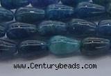 CAP375 15.5 inches 6*10mm teardrop apatite gemstone beads