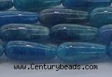 CAP376 15.5 inches 6*16mm teardrop apatite gemstone beads