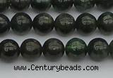 CAP511 15.5 inches 6mm round green apatite gemstone beads