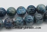 CAP55 15.5 inches 12mm round dyed apatite gemstone beads wholesale